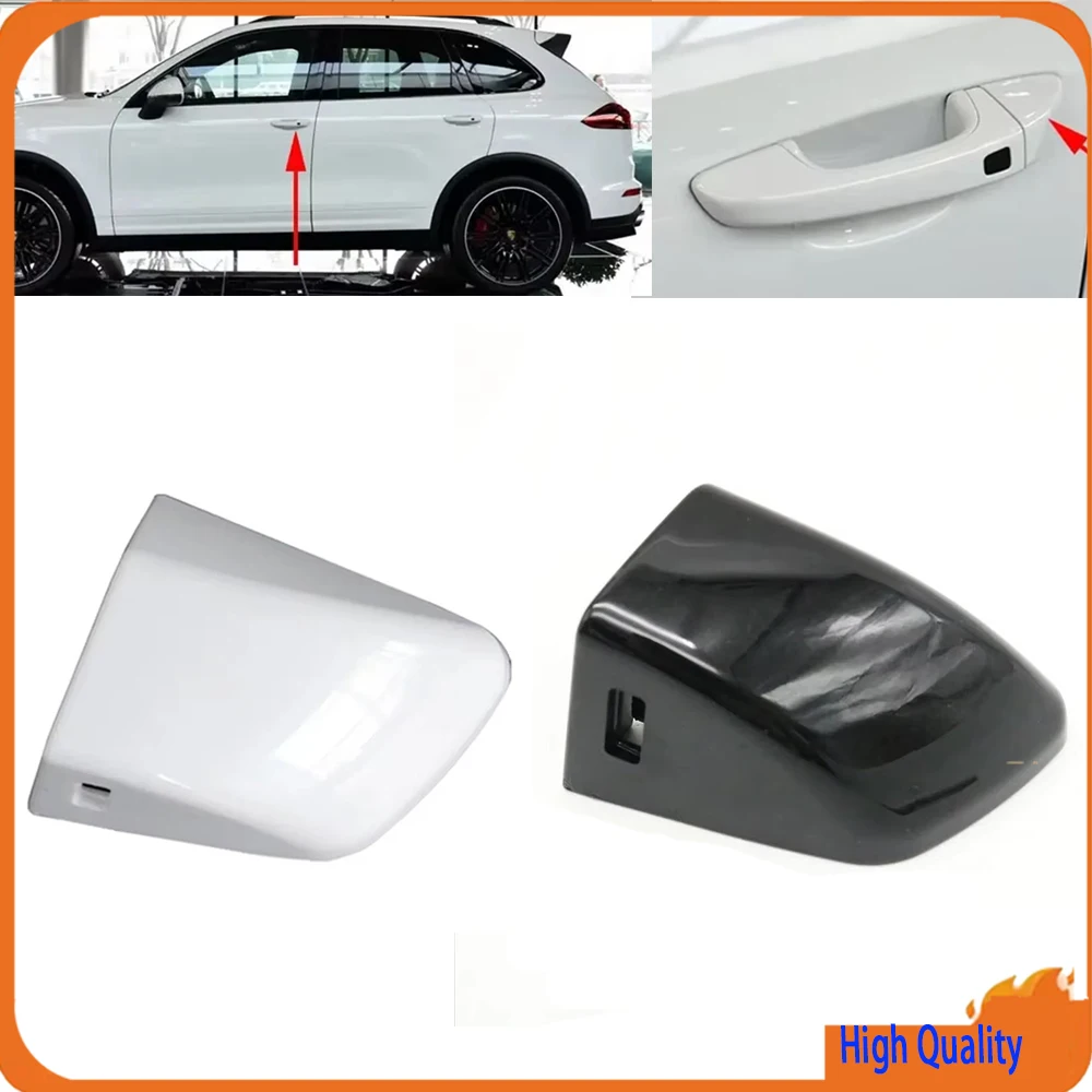 For Porsche Cayenne 2011-2017 Front Left Drive Side Outside Outer Exterior Door Handle Grip Lock Housing Shell Cover Cap Lid