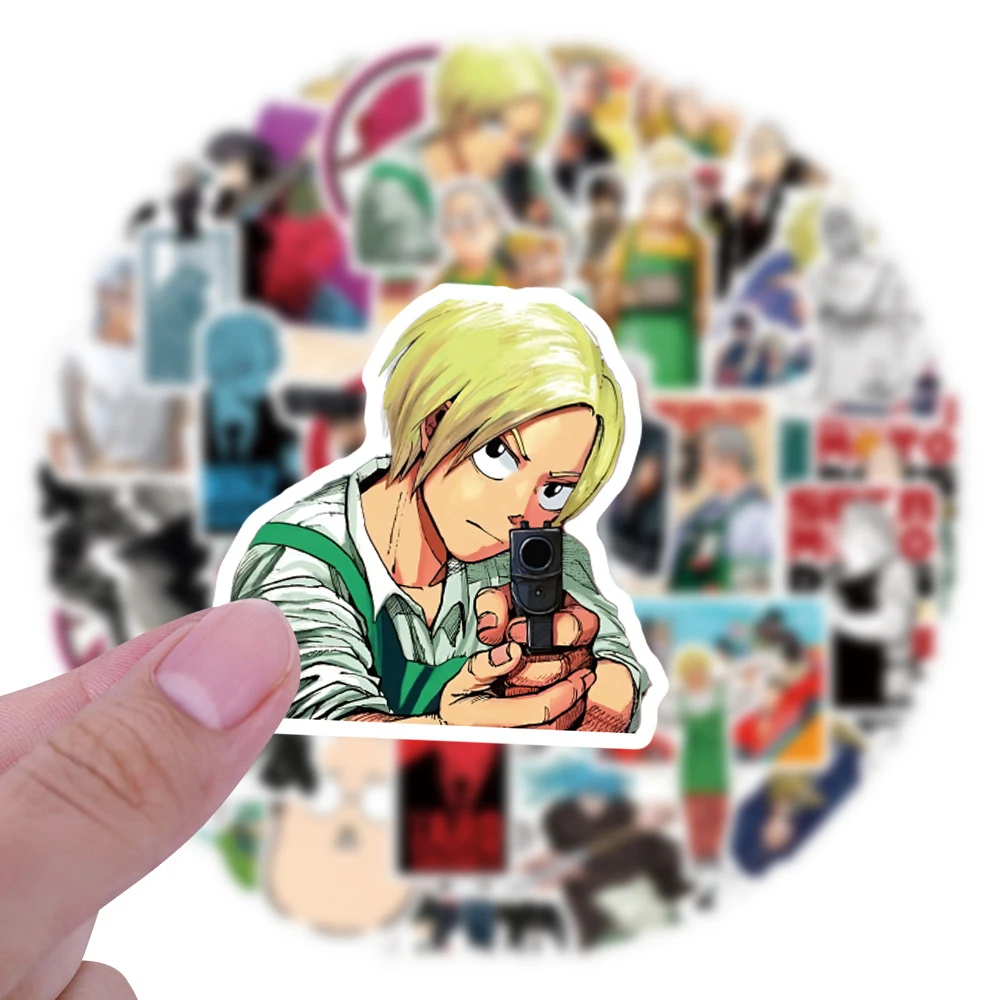 10/30/50/100pcs Anime Sakamoto Days Stickers Taro Sakamoto Shin Asakura Decals Laptop Phone Luggage Car Kids Toys Sticker Gift