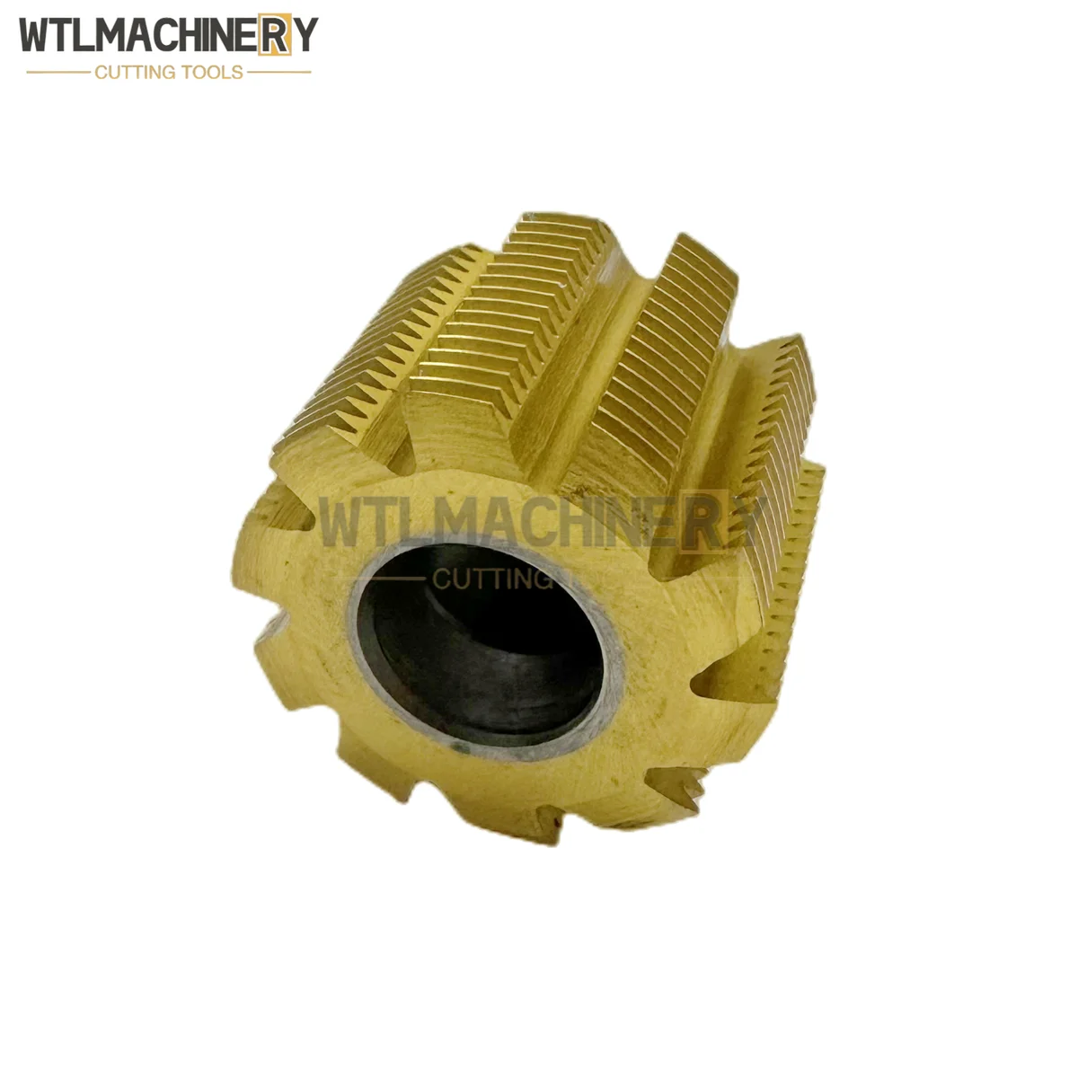 Imagem -02 - Engrenagem Pequena Hob Amarelo Estanho Revestido Hobbing Cutters Pa20 Graus um Furo Interno 13 mm Hss6542