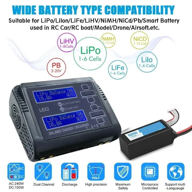 M5TD C240 Efficient 240W Battery L6X2 for Various Remote Control Battery Type
