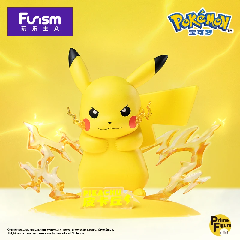 Original Pokemon Hot selling Figures Pikachu Figurine FUNISM Anime Model Pocket Monster Desktop Car Decorations Toy Kids Gift