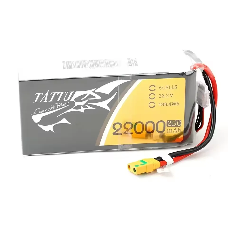 بطارية ليبو جديدة TATTU G-TECH 22000mAh 16000mAh 6S 25C 22.2V للطائرات بدون طيار الزراعية #4