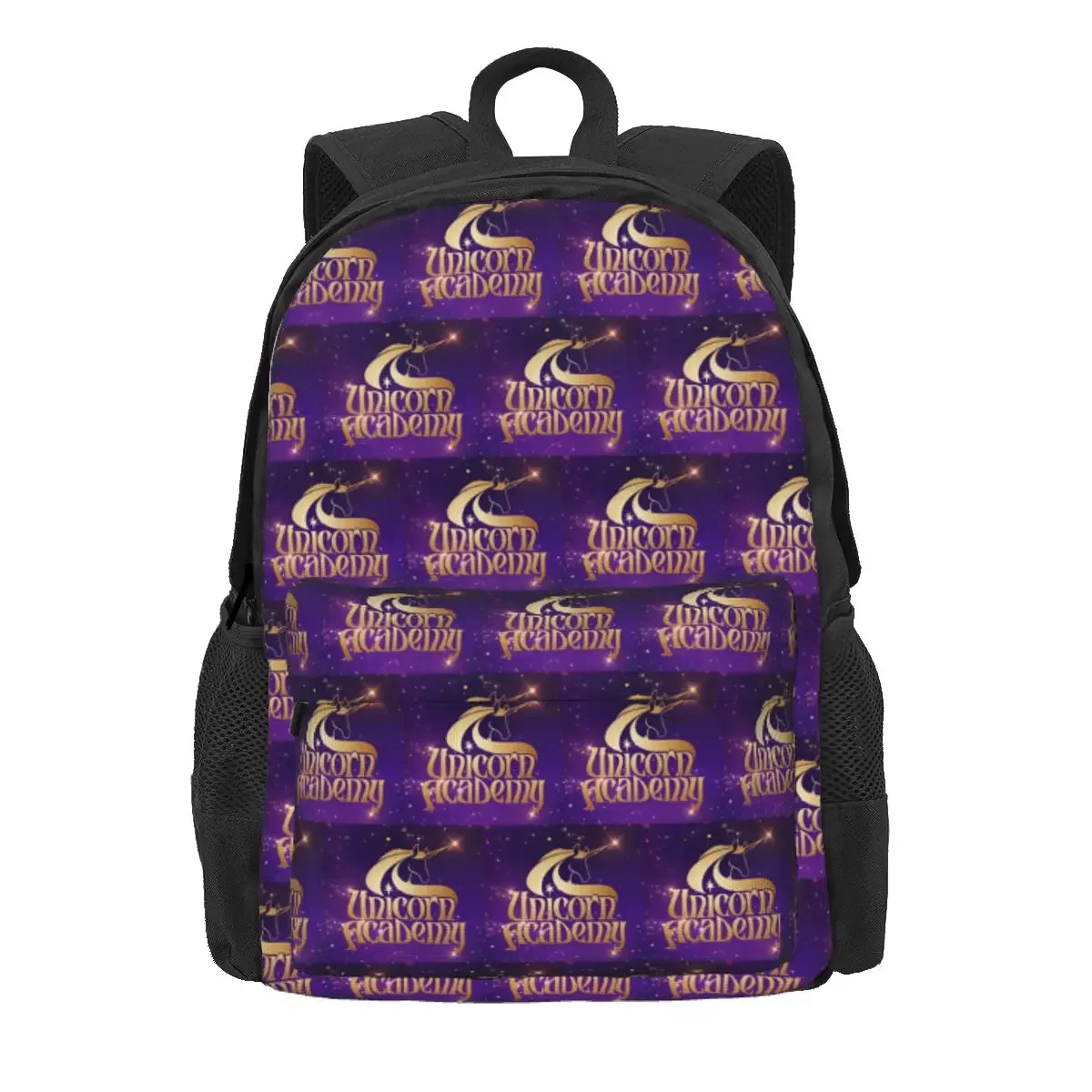 

Unicorn Academy Backpack Daypack Large Capacity Children BookBag School Bag Shoulder Bags for Men Women