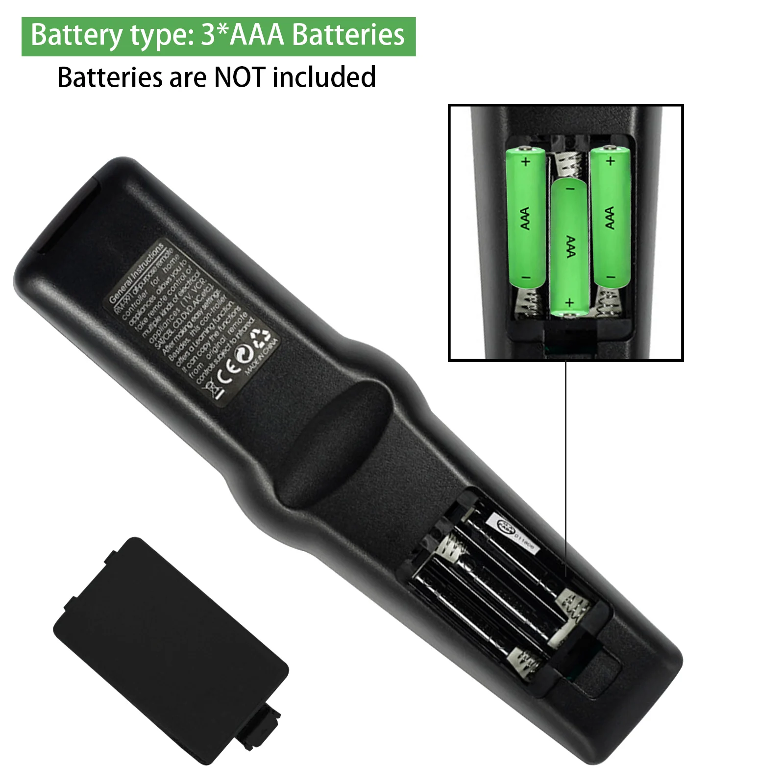 6 في 1 RM-991 مجموعة رمز نسخ التعلم للتحكم عن بعد العالمي للتلفزيون/SAT/DVD/CBL/CD/AC/VCR مع إضاءة خلفية CHUNGHOP