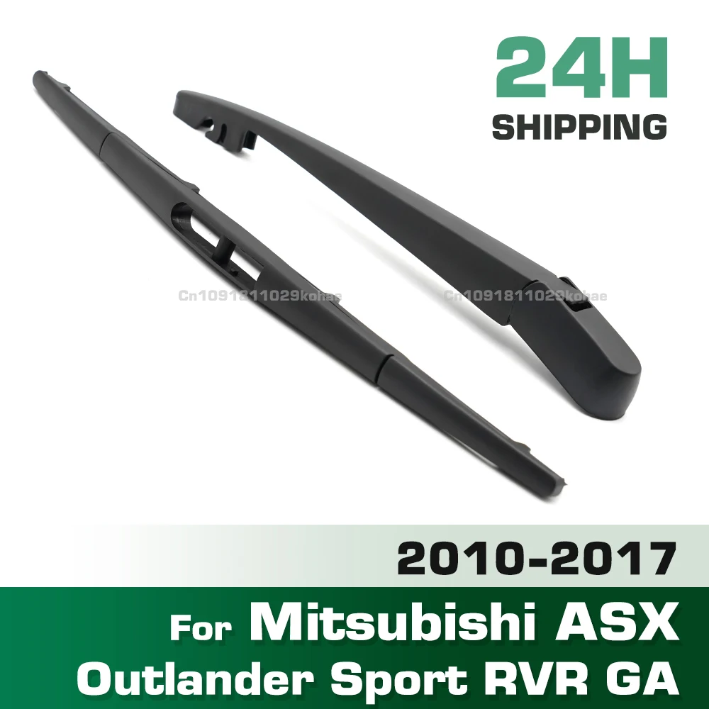 GREATROAD Wiper Rear Wiper Blade & Arm Set Kit For Mitsubishi ASX Outlander Sport RVR GA 2010 -2017 Windshield Windscreen