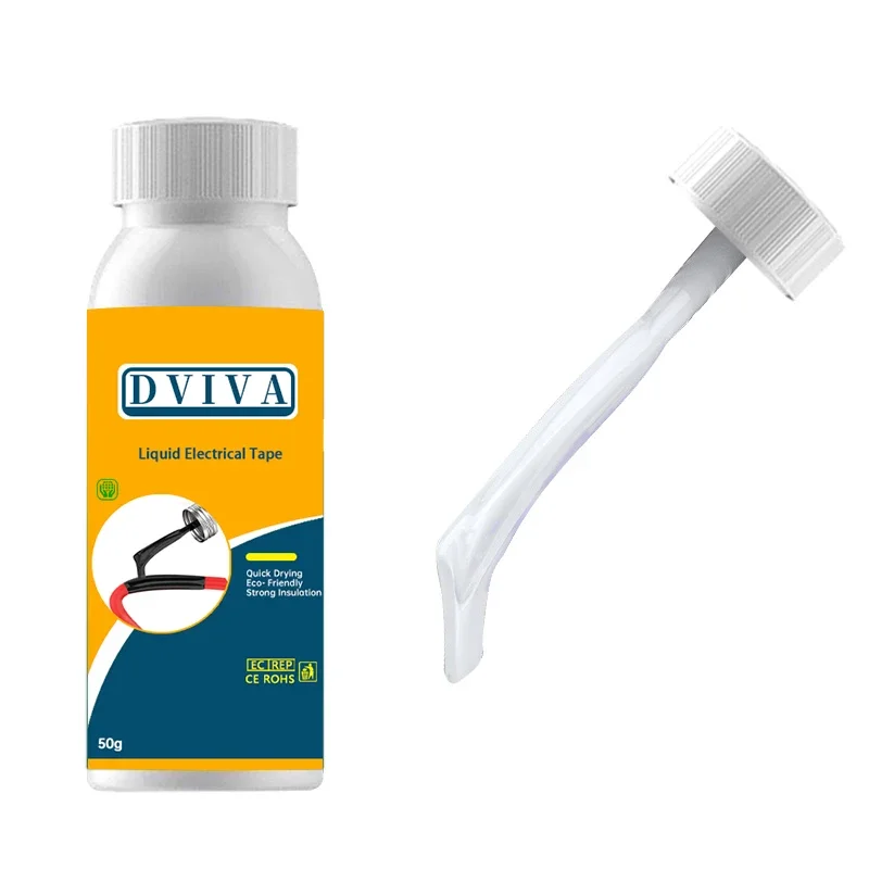 Flüssiges Isolierband, Isolierpaste, Hochtemperatur-Fixierkleber für die Reparatur von Kabelummantelungen, schnell trocknendes flüssiges Dichtmittel