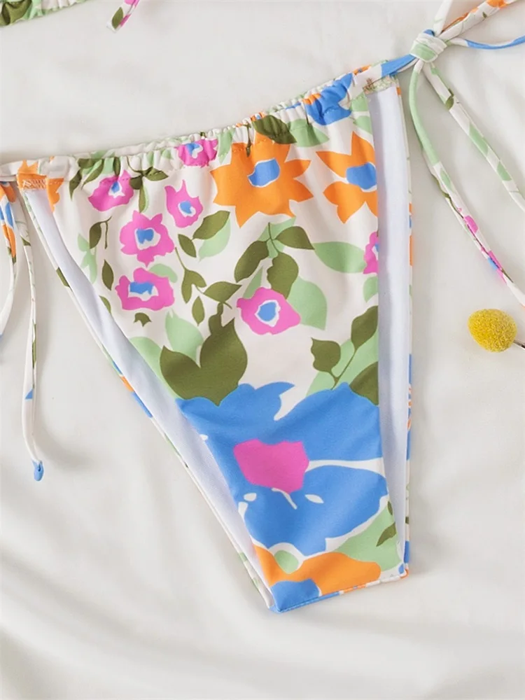 Miyouj 2024, zestaw bikini, nowe stroje kąpielowe, damski strój kąpielowy, bikini z wycięciem, bandażowe kostiumy kąpielowe, letnie kostiumy