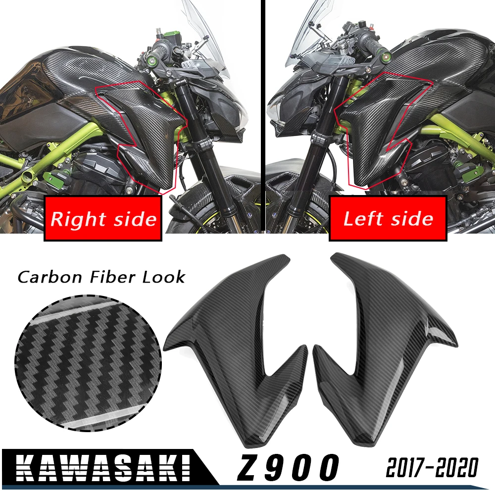 

Z900 Front Gas Tank Side Panel Protector Trim Cover Fairing Cowl For Kawasaki Z 900 2017 2018 2019 Motorcycle Accessories