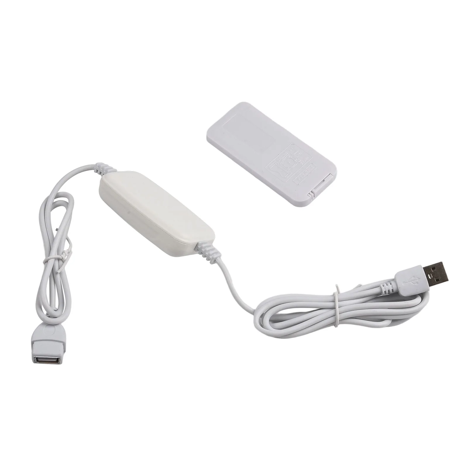 Remote Control For USB Timer Switch 4 Speed Extension Cord for For USB Fans and Lights with Adjustable Timing Functionality