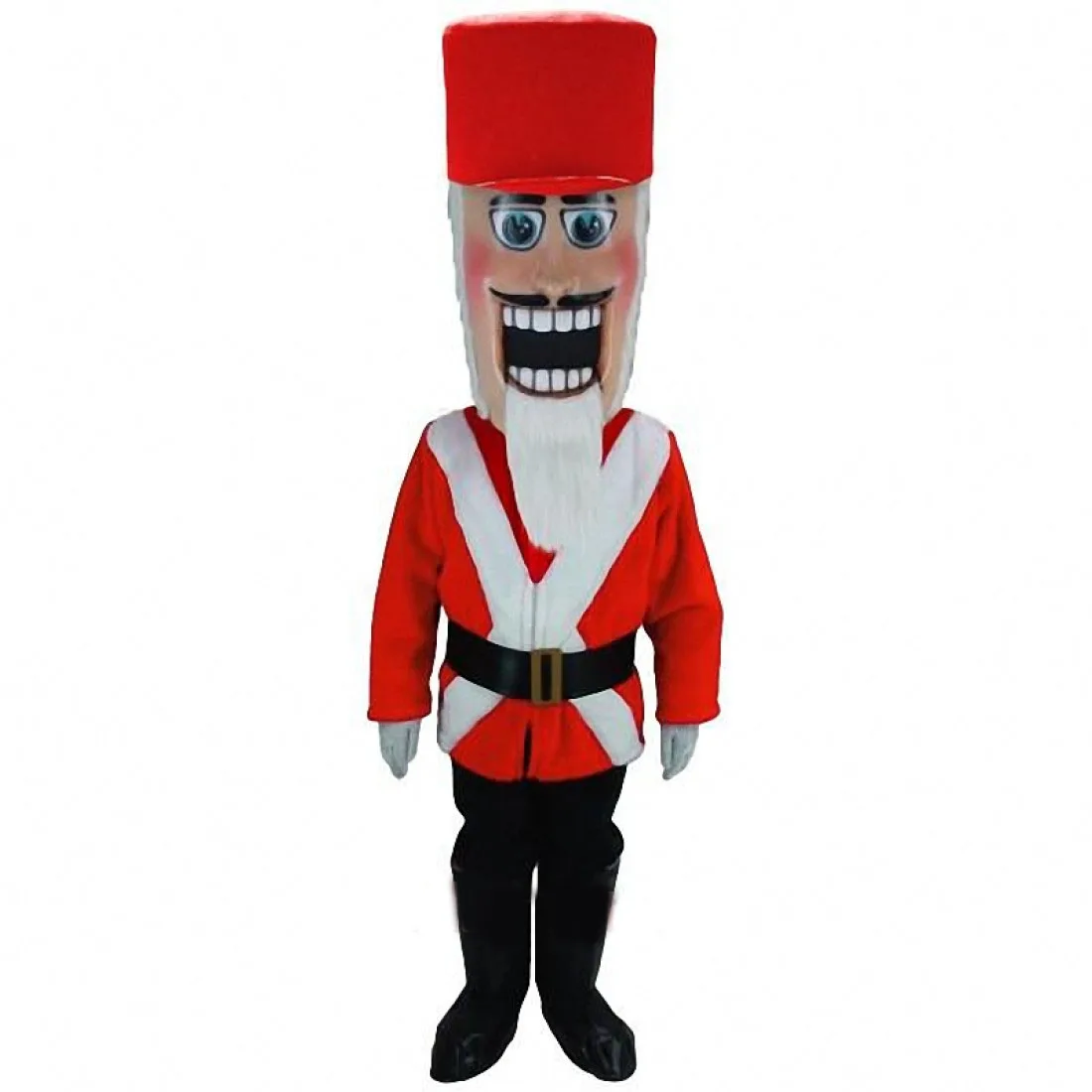 

Nutcracker Mascot Costume New Custom Nutcracker Theme Cartoon Anime Cosplay Fancy Dress for Holiday Carnival Party Banquet