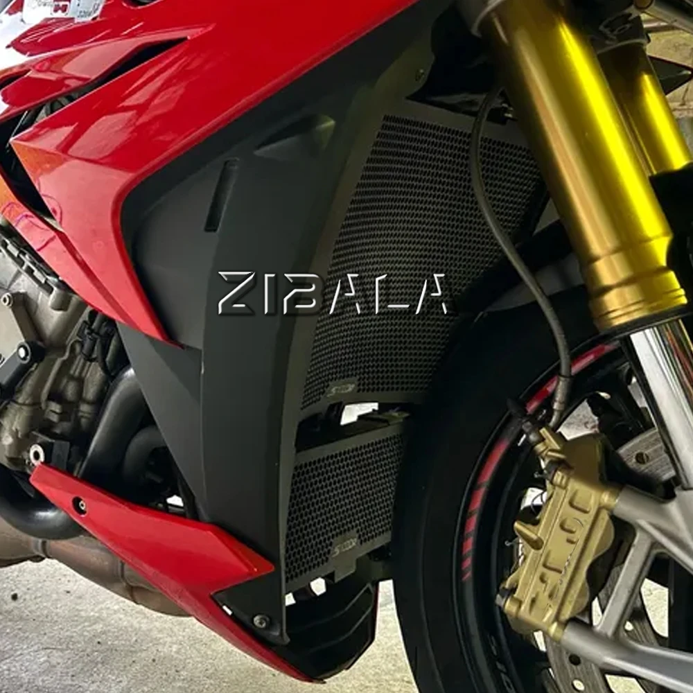 

For BMW S1000RR S1000R S1000XR S1000 XR R RR 2010-2020 Motorcycle Aluminum Radiator Guard Coolant Recovery Tank Shield Cover