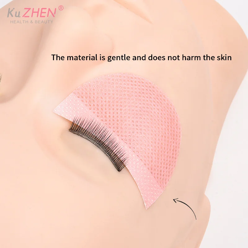 40/50Pc Non-woven Disposable Cotton Eyelashes Patch Sticker Removing False Lash Eye Pad Patch Eyelash Extension Pad Women Makeup