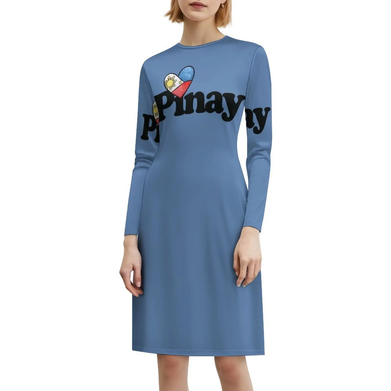 فستان Pinay النسائي الهيب هوب ملابس الشارع الشهير جرافيك طباعة ملابس الحفلات ملابس النادي Pinay Pinoy الفلبينية العلم الملابس النسائية