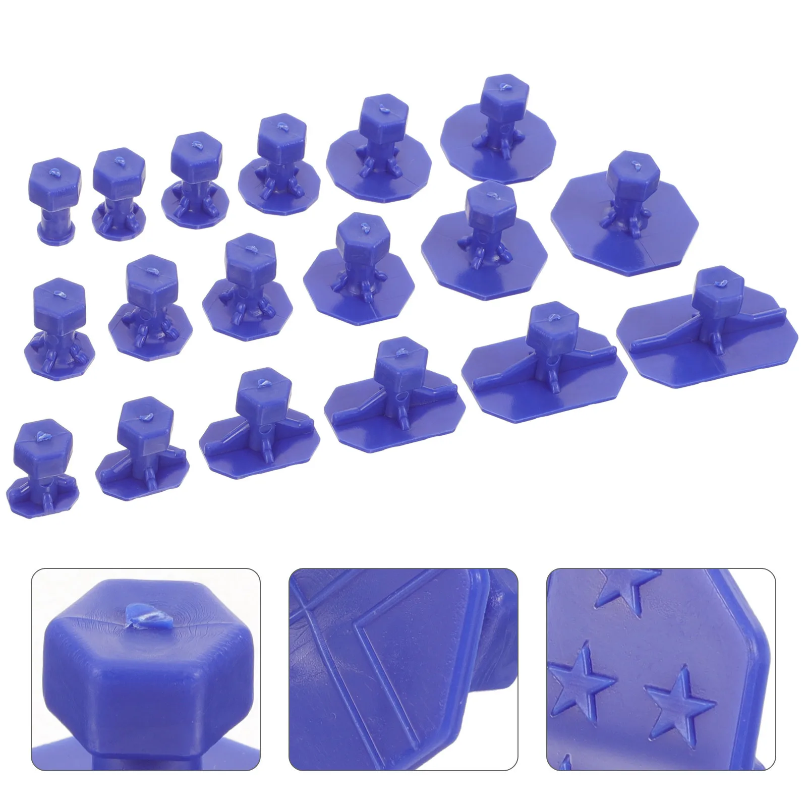 

1Set Auto Dent Puller Plastic Repair Kit Car Body Dent Removal Tool DIY No Trace Repair Puller Auto Body Tools