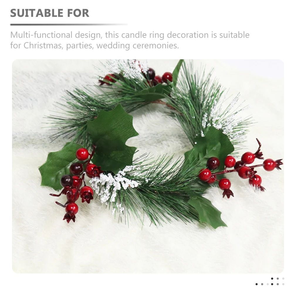 

Christmas Wreath nament Pine Needles Christmas nament Fireplace Door Hanging nament Holiday Decor