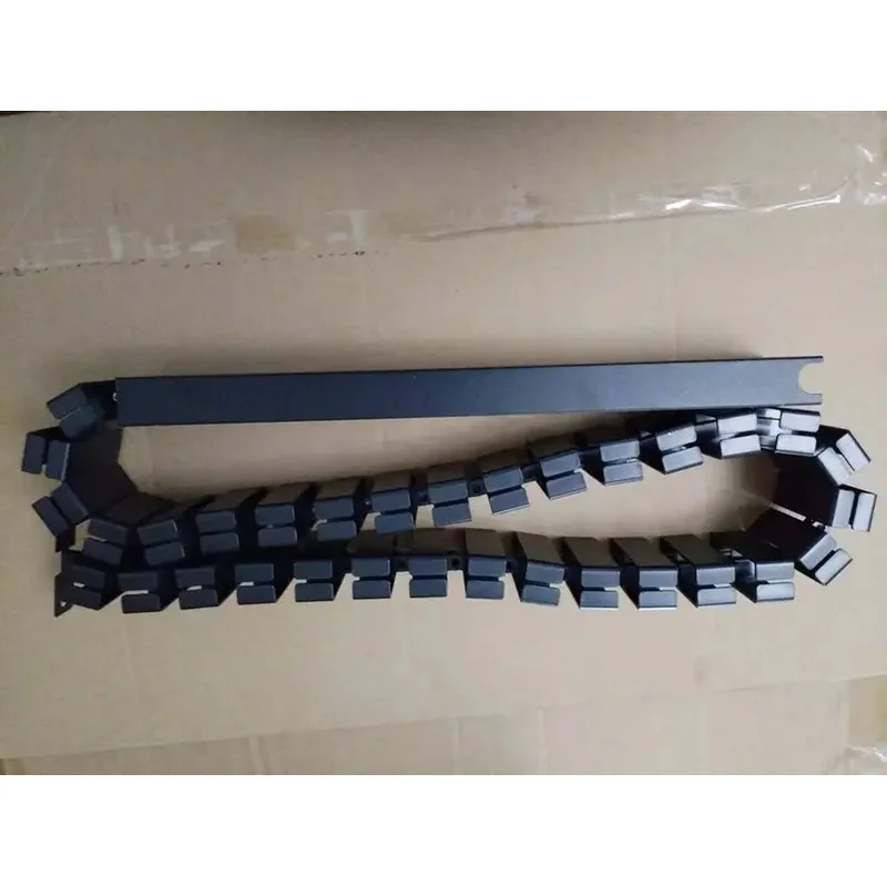 Brand New Product Snake Magnetic Vertical Cable Organizer Adjustable Under Table Wire Cable Tray Management Spine