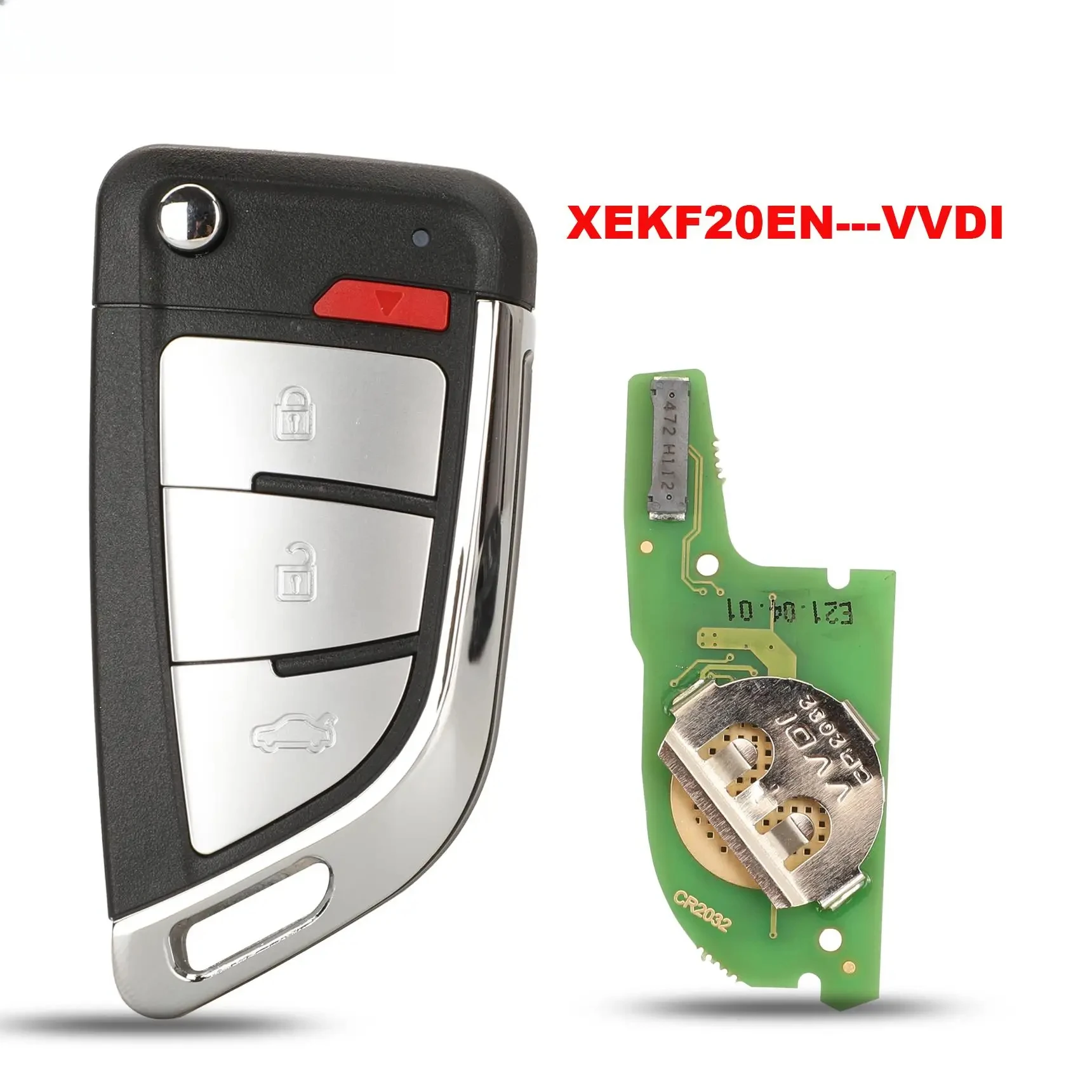 

Xhorse XEKF20EN VVDI ключ с супер пультом дистанционного управления XT27 чипом для VVDI Key Tool MINI Max 4BUTTONS