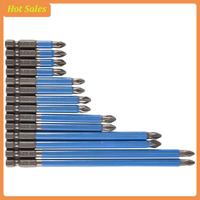 AA05 14 Pcs Magnetic Anti Slip Screwdriver Bits Set Impact Driver Bit Set 1/4 Inch Hex Shank Cross Drill Bit Set