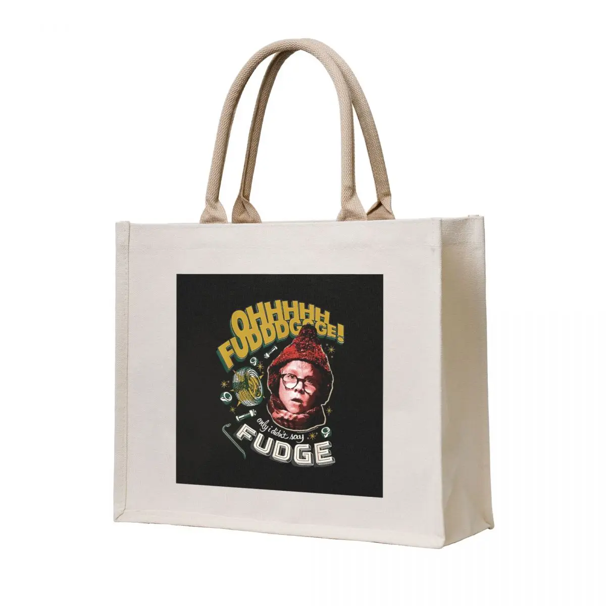 

A Christmas Story Oh Fudge Tote Bag personalized tote bag reusable grocery bags shoping bag