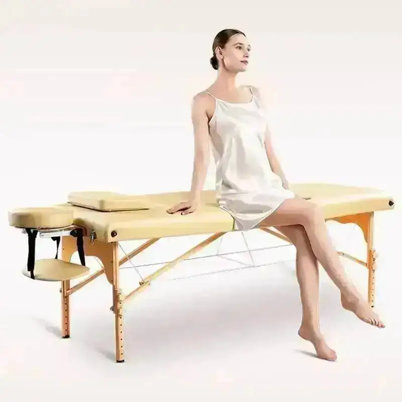 Massage Design Bed Foldable Beauty Portable Elegant Comfortable Massage Table Modern Luxury Cama Plegable Salon Furniture