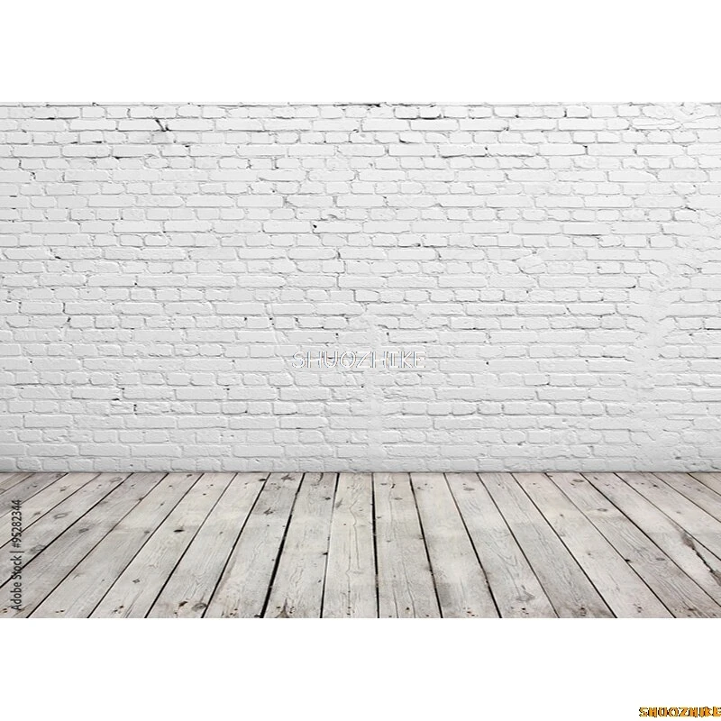 SHUOZHIKE Art ผ้ากําแพงอิฐวินเทจการถ่ายภาพฉากหลังภาพพื้นหลังสตูดิโอ Prop ZXX-22