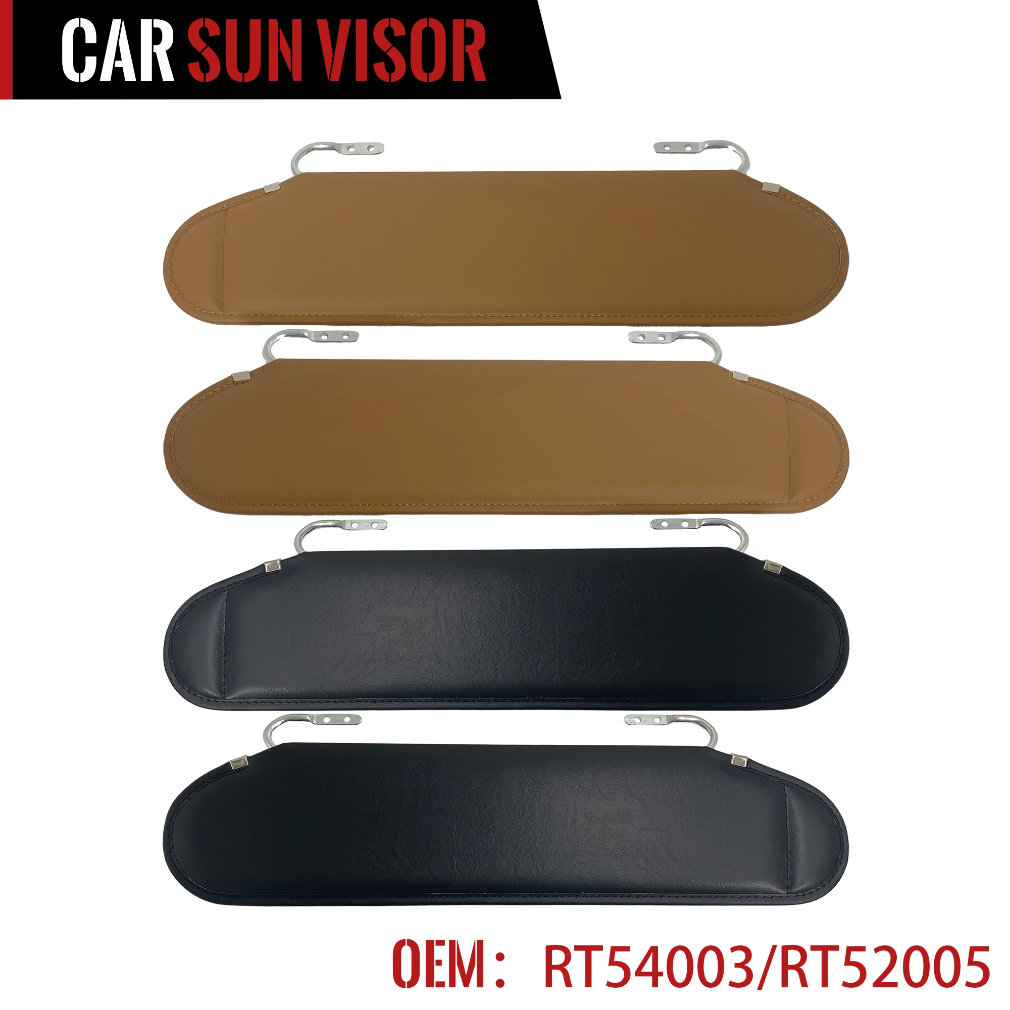 

Car Sun Visor Replacement For Jeep Wrangler CJ 1972 1973 1974 1975-1995 Left Driver Right Passenger Side Sunshade Shield Board