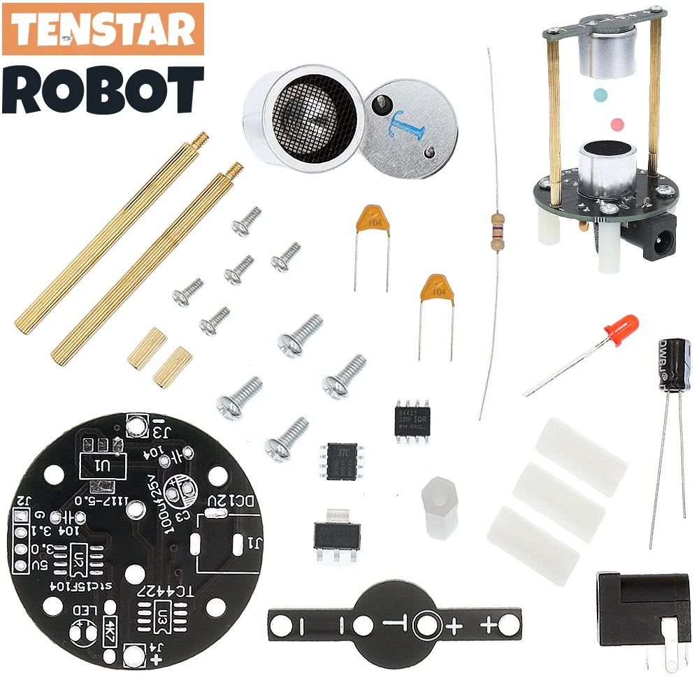 DIY Kit Ultrasonic Levitator Suspension Standing Wave Controller DIY Learning Kit Scientific Teaching Experiment Soldering