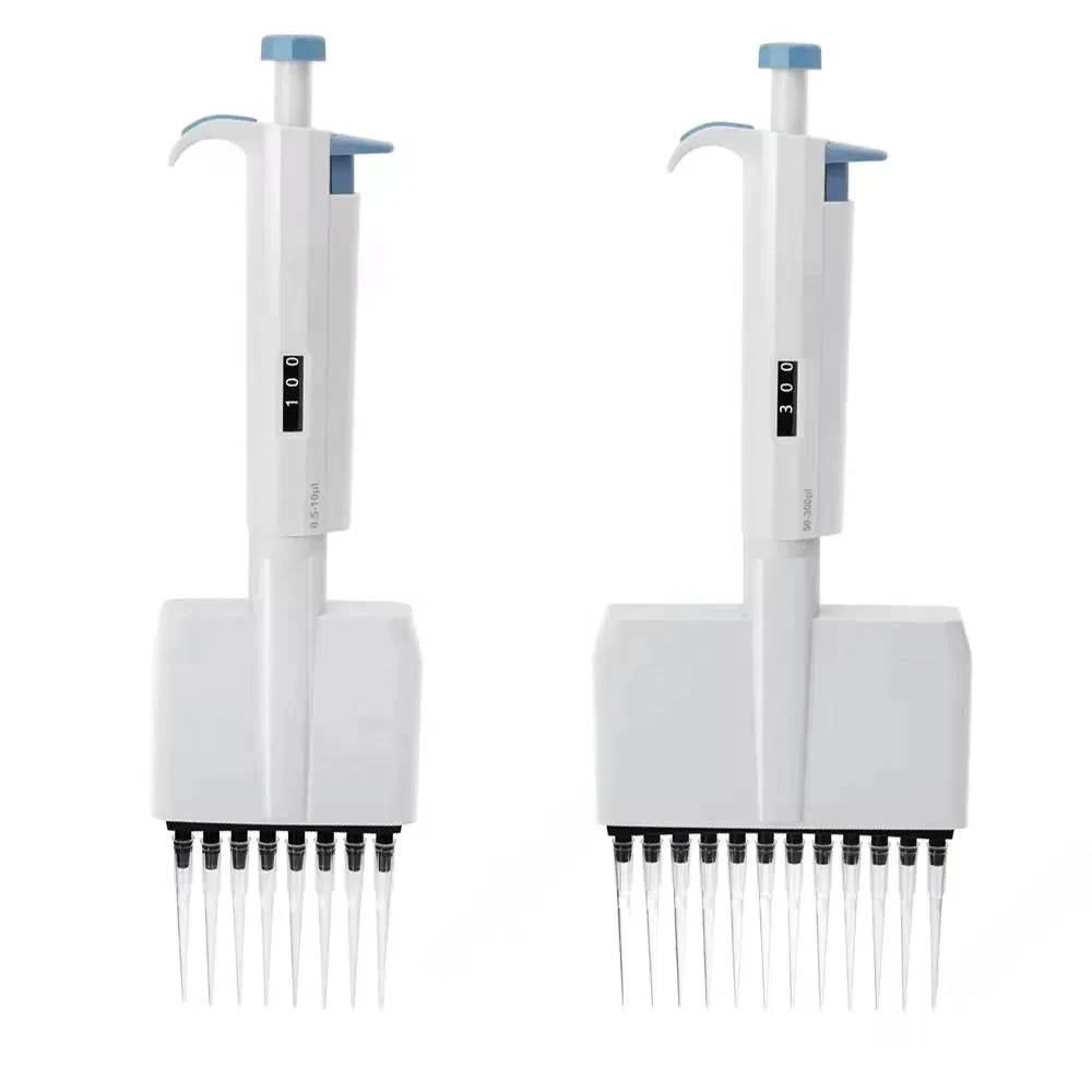 DXY 8 Channels Mechanical Adjustable Volume Autoclavable Micropipette Pipettor Pipet