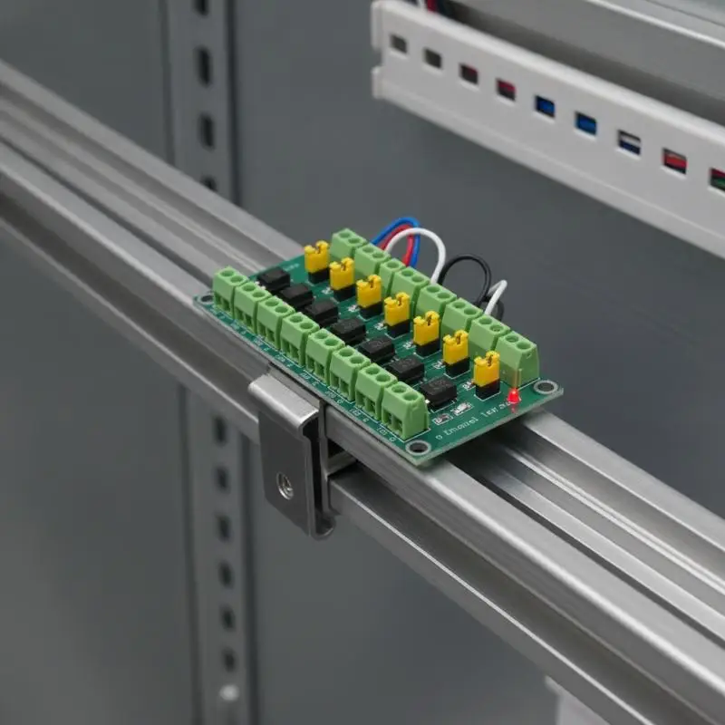 PC817 Channel Optocoupler Isolation Board 3.6-30V Voltage Converter Photoelectric Driver Module 817