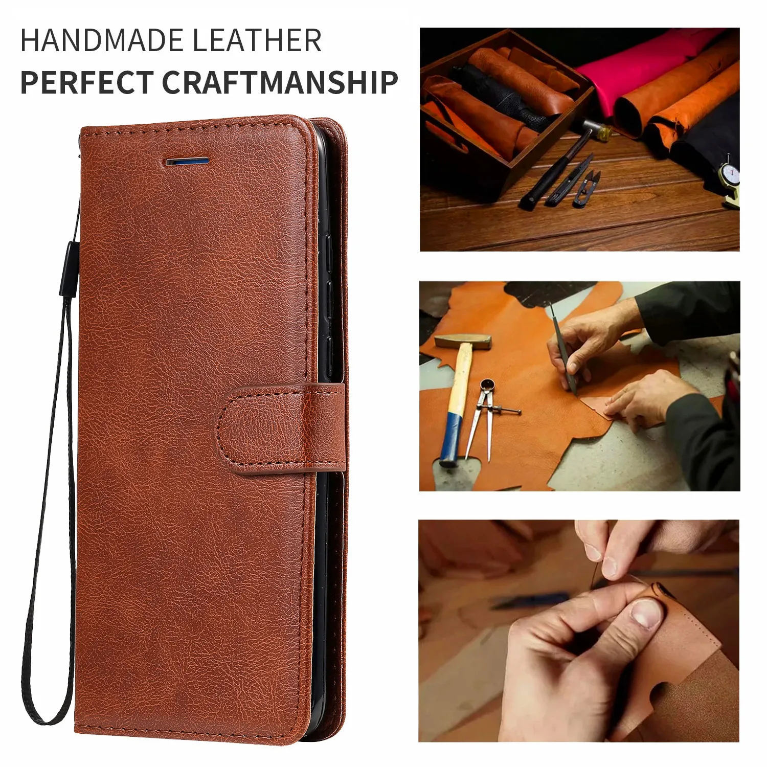 Leather Wallet Phone Case For Google Pixel 6A 7A 8A 9A 10 Pro XL 5G Holder Flip Stand Cover For Google Pixel 3A 4A 5A Bag