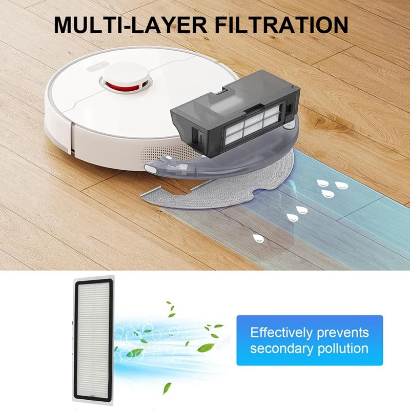 مجموعة ملحقات لـ Dreame D10 Plus، Z10 Pro، L10 Plus الفرشاة الرئيسية، أجزاء المكنسة الكهربائية الروبوتية