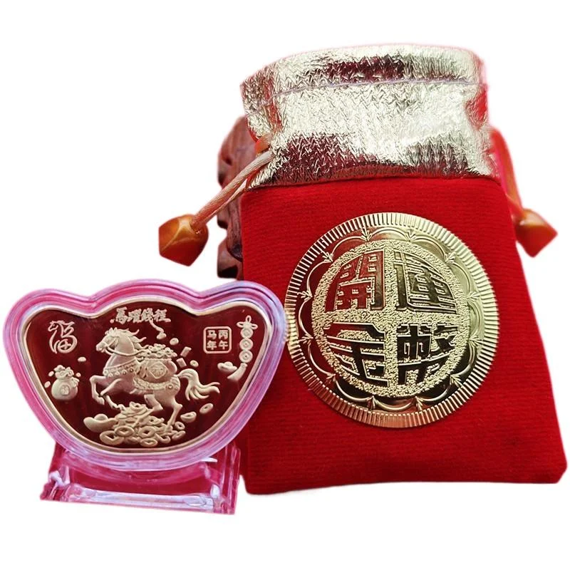 Year Of The Horse 2026 Commemorative Coin Chinese Zodiac Souvenir Coin Gift
