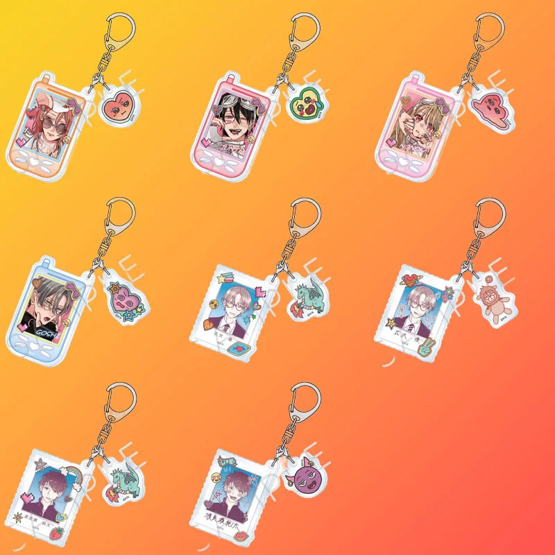 Watch Out for Watarase Anime Acrylic KeyChain Transparent Pendant Backpack Ornament Birthday Gift