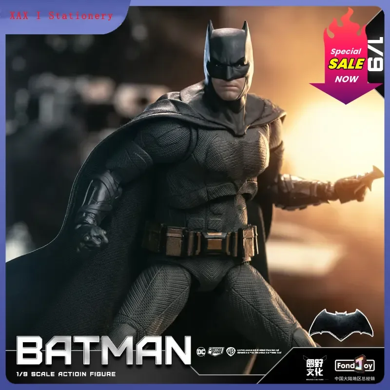 

Original Fondjoy 1/9 Bvs Batman Figure Dc Justice League Figures Big Ben Batman Figurine With 2 Head Pvc Model Joint Movable Toy