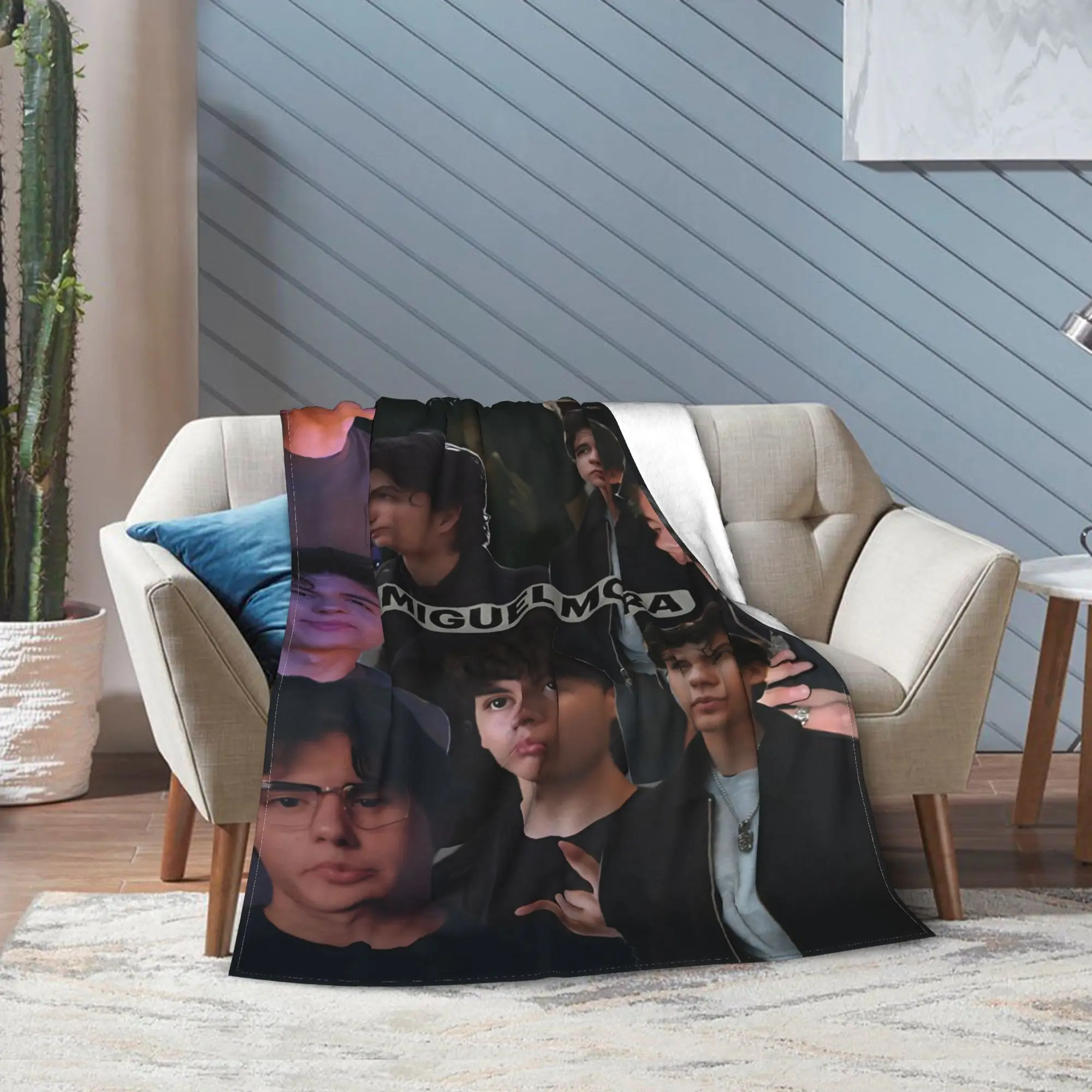 Customize The Miguel Mora Inspiration Blanket Is a Versatile Gift Blanket Suitable for All Seasons, Making It a Perfect Christma