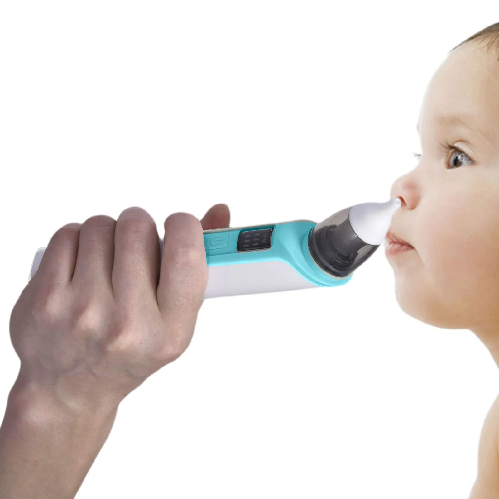 Aspirador nasal elétrico do bebê, otário do nariz infantil, nariz limpador, limpar nasal, congestionamento, recém-nascido, crianças, casa