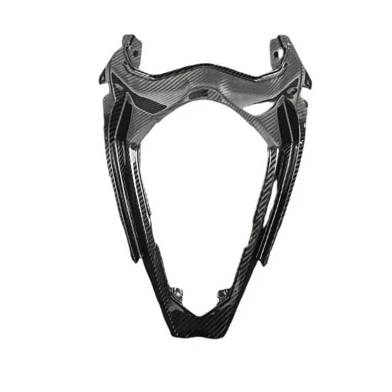True Carbon Fiber Black Durable Scratch-resistant Rear Tailstock Cover for Ninja 400