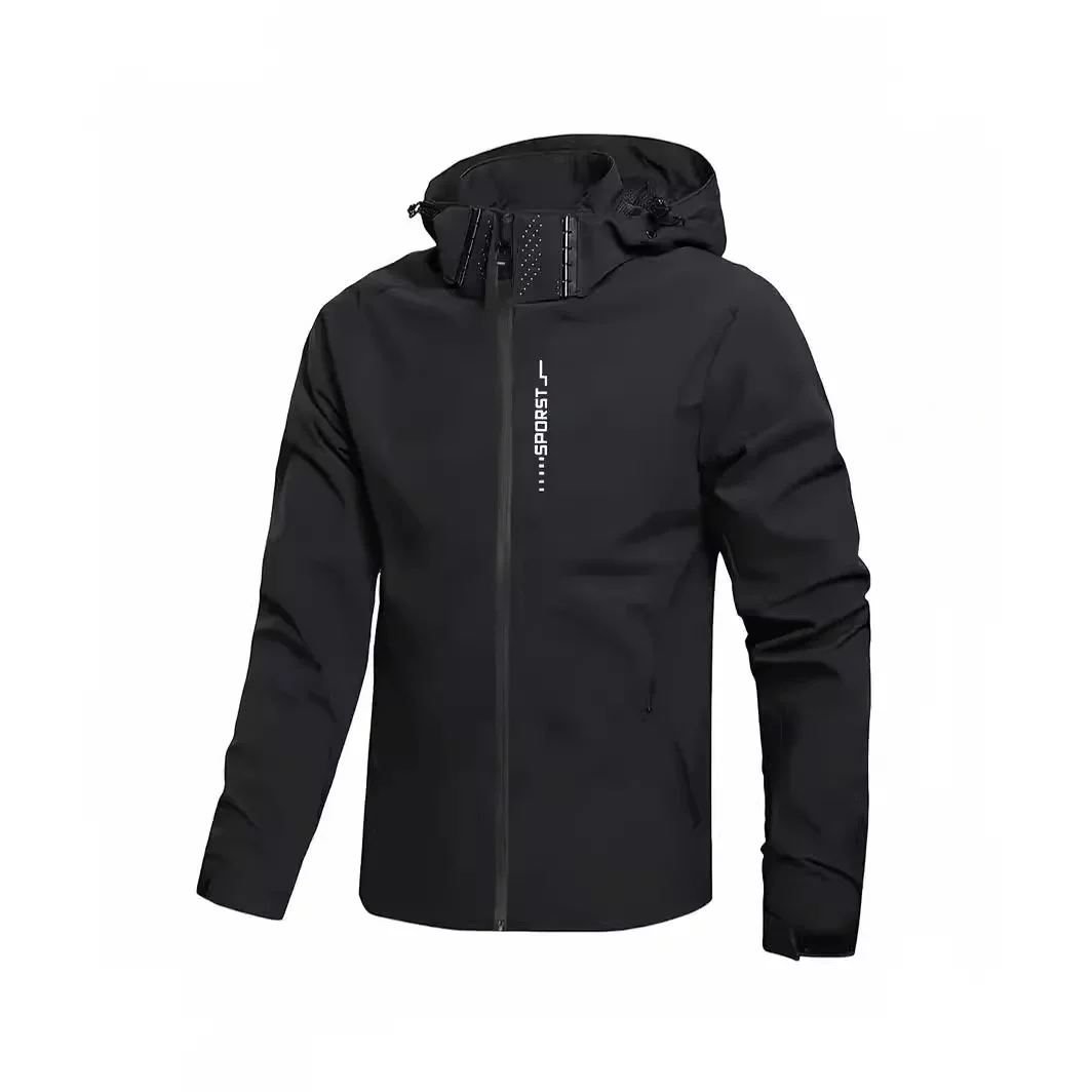 

American outdoor sports hooded letter down jacket, windproof, waterproof and multi-pocket design, suitable for spring and autumn