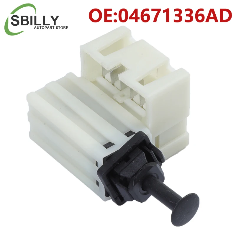 Bouton d'interrupteur de feux stop 04671336AD 04671336AC 26042023 4565238 4565239 4565240 pour Dodge Chrysler Jeep Plymouth 1997-2017