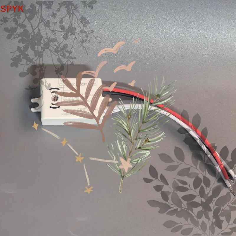 Sound Voice Sensor Switch Smart: Module Detector Auto ON/Off Control Stair Corridor Home Improvement
