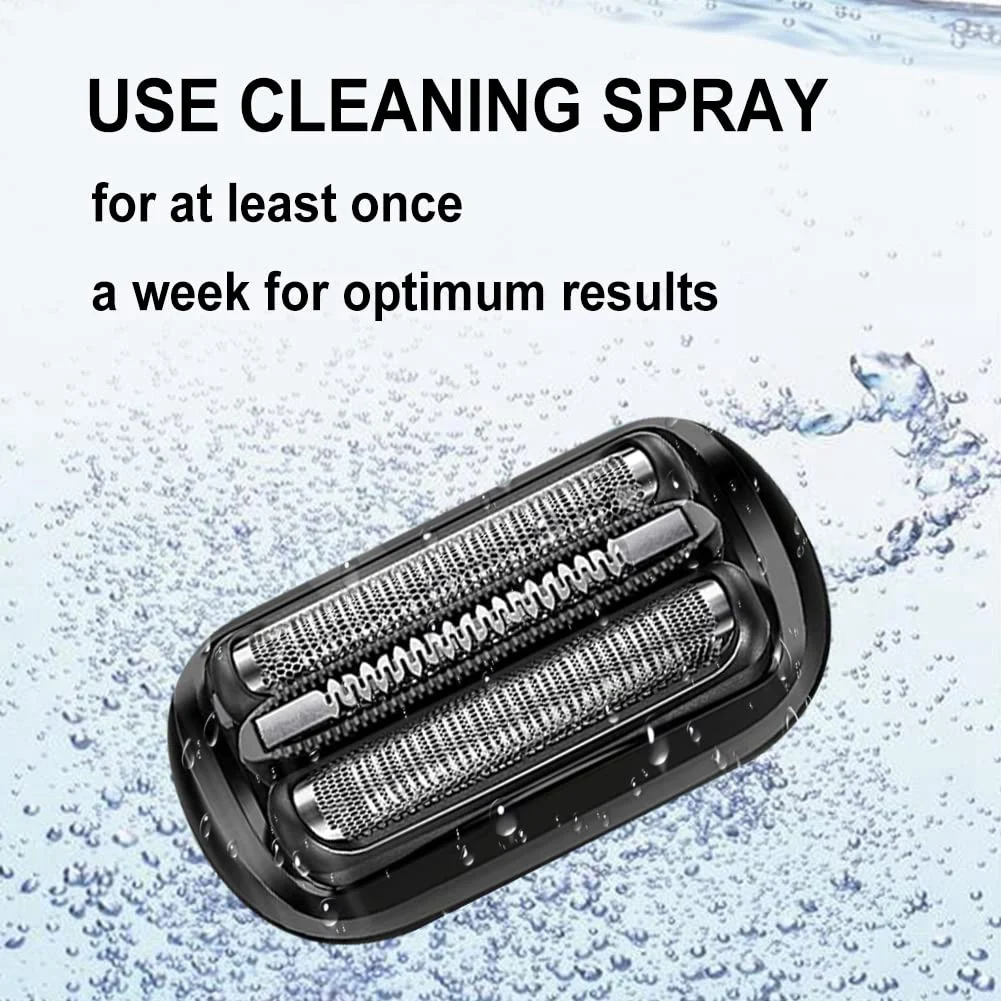 Peça de substituição do cortador e folha de barbear, Braun Series 5, Navalhas 5020S, 5018S, 5050Cs, 6020S, 6075CC, 6072CC