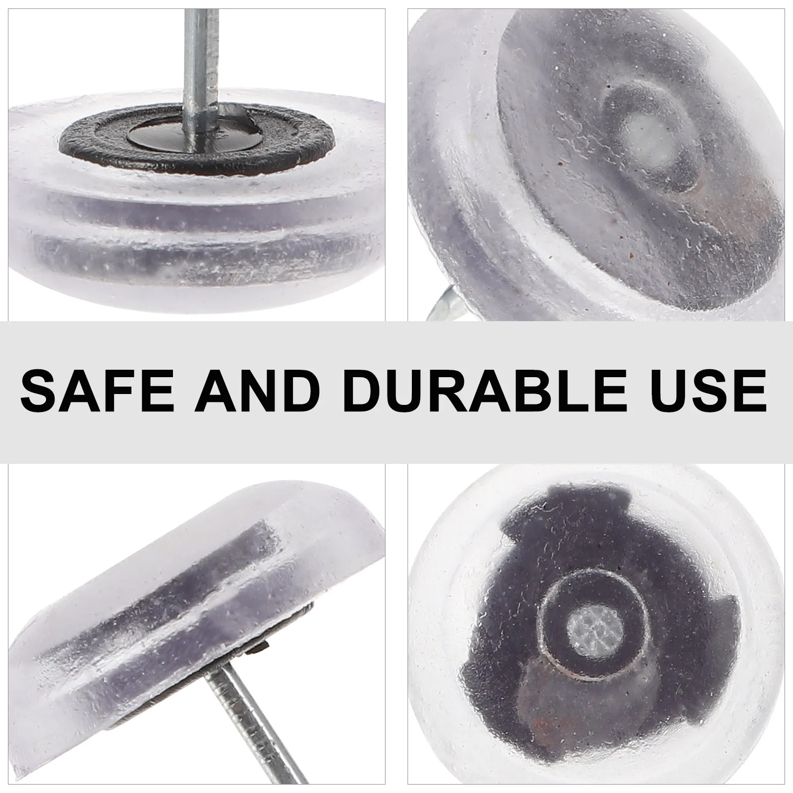 

Furniture Sliders 20Pcs Silicone Chair Feet Protectors Table Leg Covers Floor Protection Mats Nail On Anti Scratch Pads