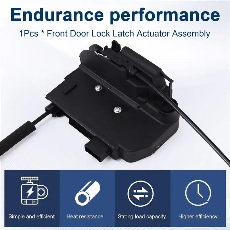 Front Door Latch Lock Actuator Replacement Assembly For Lveco Daily MK6 Line 2014-2020 Right 5801556814