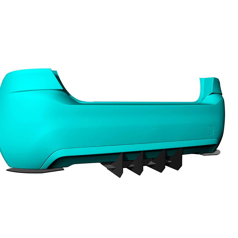 

Использование для Peugeot 308 хэтчбек 2014 2015, задний диффузор, бампер, спойлер, сплиттер, комплект кузова, аксессуары