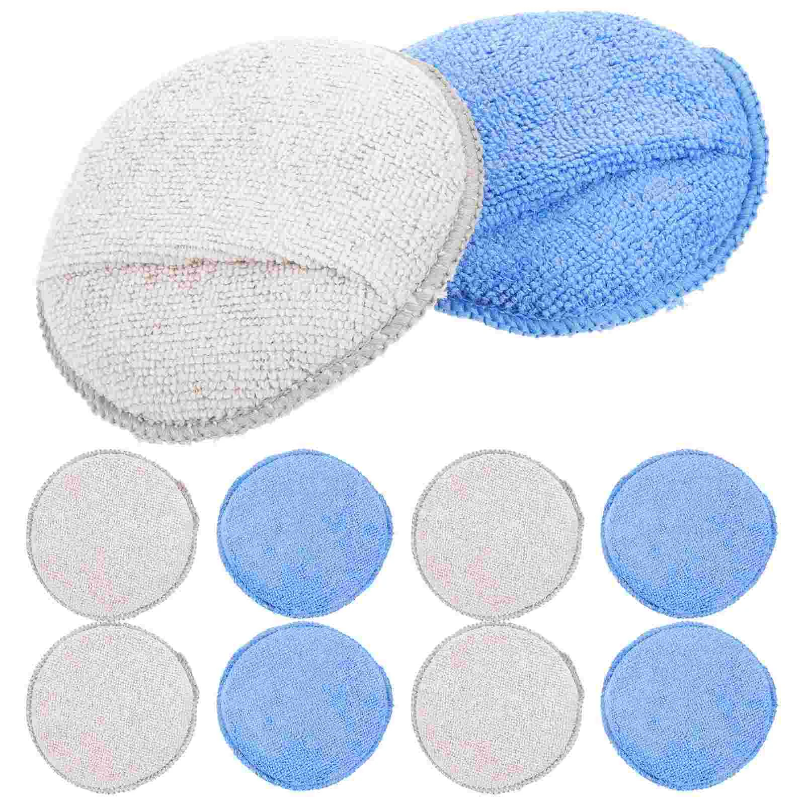 

10 Pcs Tire Applicator Pads Automotive Polishing Foam for Car Detail Shine Window Cleaning Wax Detailing