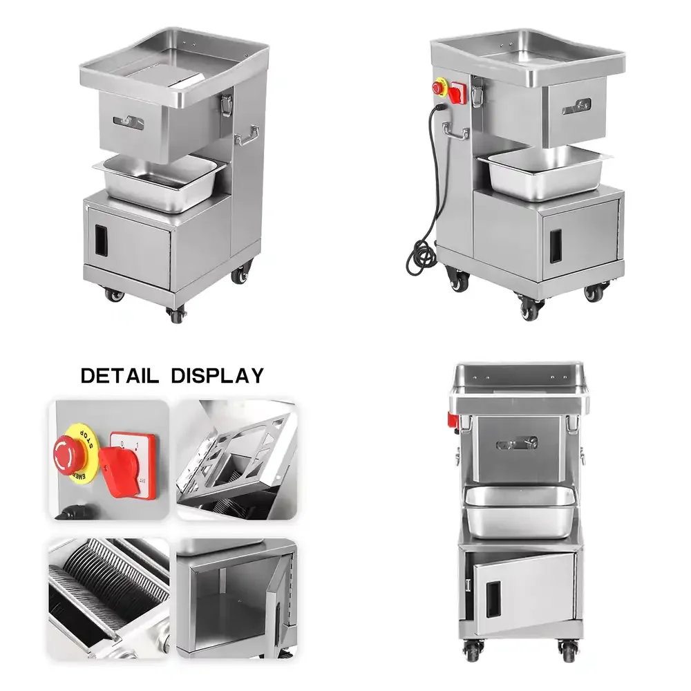 

Meat Strip Cutting Machine Pork Meat Slicer Cutter Meat Slicer and Grinder