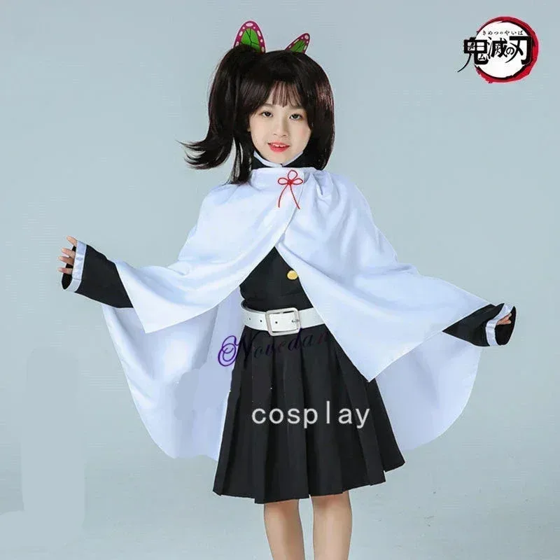 Crianças anime kimetsu no yaiba demon slayer cosplay traje kamado tanjirou nezuko zenitsu tomioka kimetsu não yaiba cosplay quimono