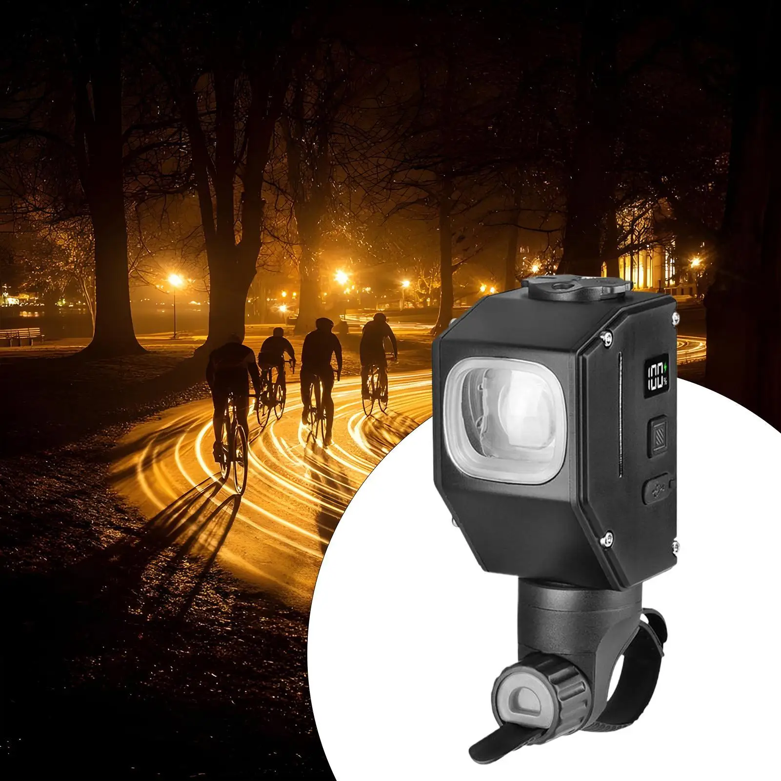 

Bike Lights For Night Riding Lamp Wireless 2000Lumen With 8 Modes Front Bicycle Light For Cycling Night Kids Cruiser Scooter