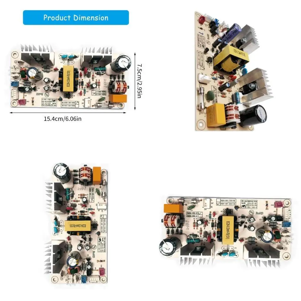 

Y1UB Universal Appliance Control Module 220V Input Wide Voltages Red Wine Cabinet Power Board For Electrical Integration