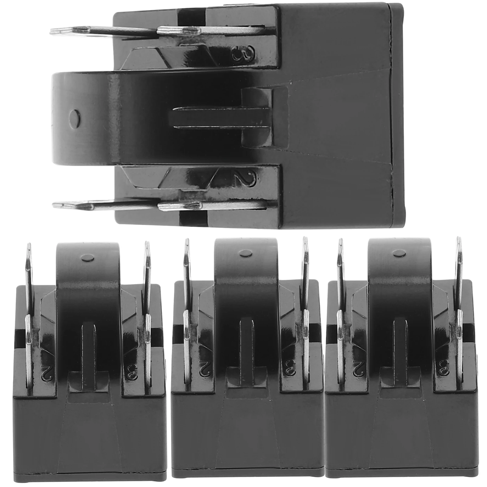 

4 Starter Inserts ABS PTC Relay Mini Fridge Refrigerator Parts Small Room Cooler Compressor Launcher Reliable Durable Stable